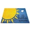 First Concept First Concept 18 in. W X 30 in. L Multi-Color Hello Sunshine Coir Door Mat FC-72020 - alternate 2